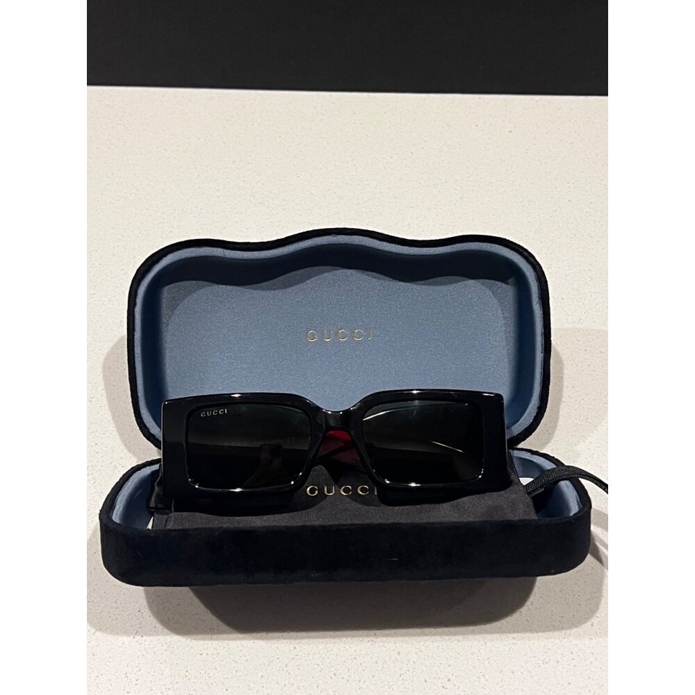 Gucci Pop Web Gg1860s Rectangular Sunglasses New - image 3